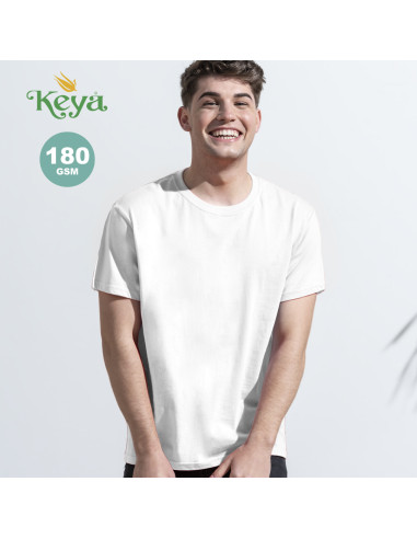 Camiseta Ad. Blanca  Keya Mc180-Oe