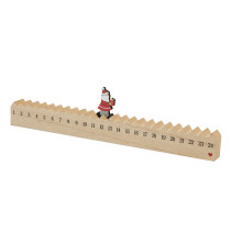 Calendario,madera,WALKING,SANTA